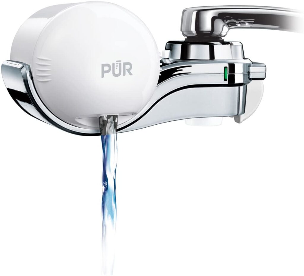 PUR 3-Stage Horizontal Water Filtration Faucet