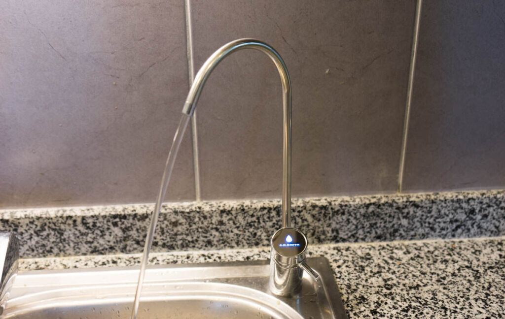 A.O.Smith water filters faucet